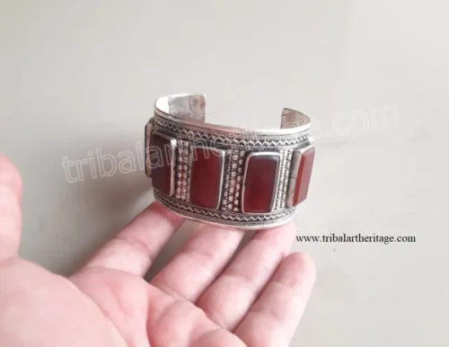 Tribal Kuchi Multi Beaded Bangles - Image 7