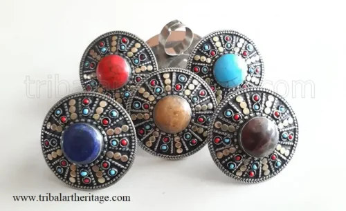 Kuchi German Silver Rings - Image 2