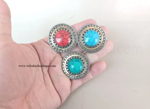 Tribal Kuchi German Silver Rings - Image 3