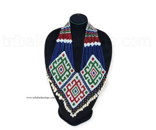 Tribal Kuchi Beaded Necklace - Image 2