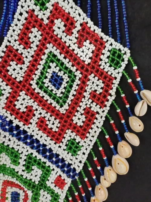 Tribal Kuchi Beaded Necklace - Image 4