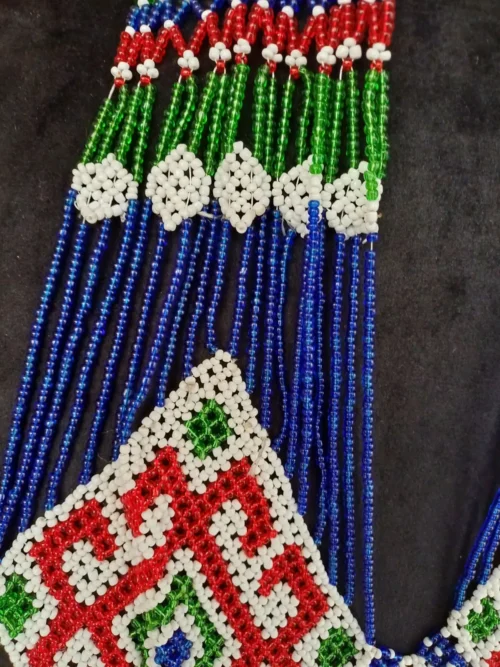 Tribal Kuchi Beaded Necklace - Image 5
