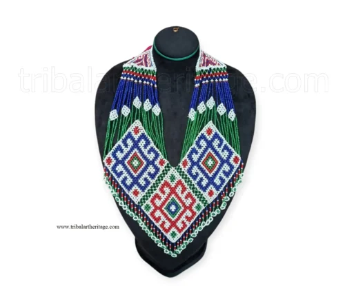 Tribal Kuchi Beaded Necklace - Image 2