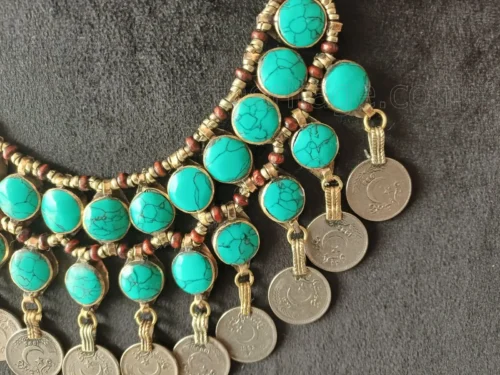 Kuchi Fashion Coins Necklace - Image 6