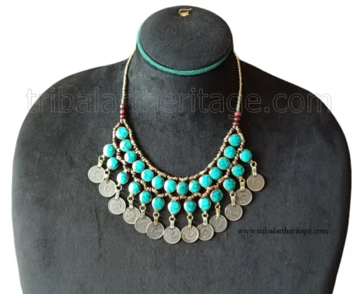 Kuchi Fashion Coins Necklace - Image 5