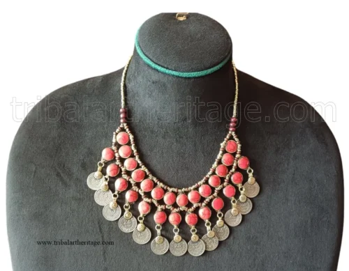 Kuchi Fashion Coins Necklace - Image 4
