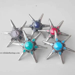 Kuchi Handmade Star Rings