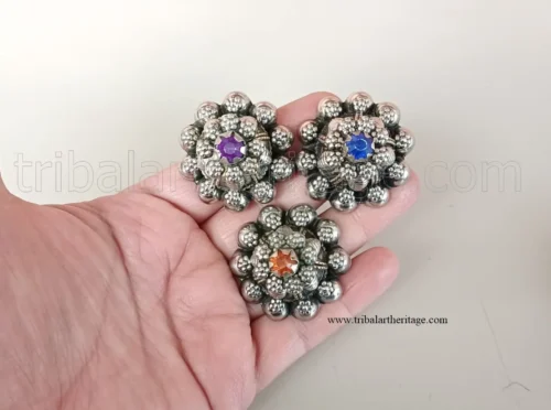Kuchi Flower Adjustable Rings