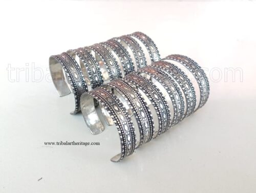 Tribal Fashion Slim Bangles - Image 2