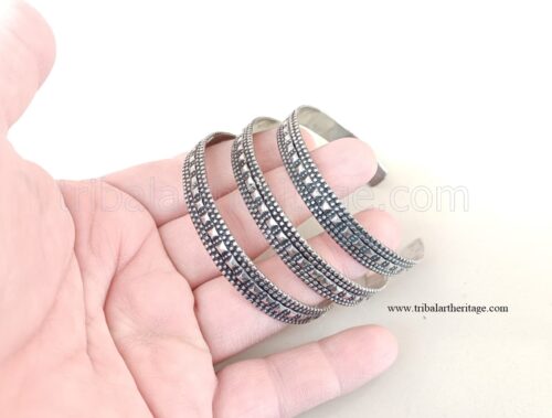 Tribal Fashion Slim Bangles - Image 2