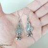 Tribal Kuchi Carved Earrings - Image 2