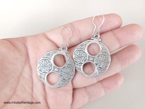 Kuchi Carved Earrings