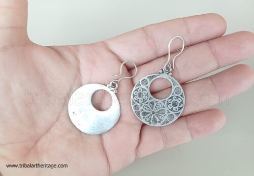 Kuchi Carved Earrings - Image 3