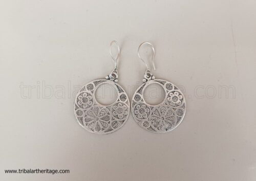 Kuchi Carved Earrings - Image 2