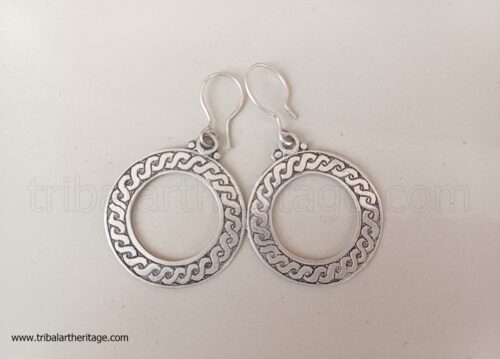 Kuchi Carved Earrings - Image 3