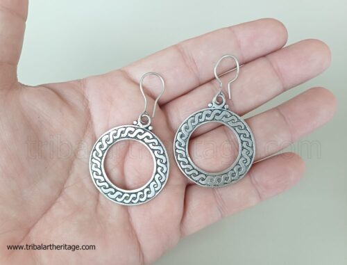 Kuchi Carved Earrings