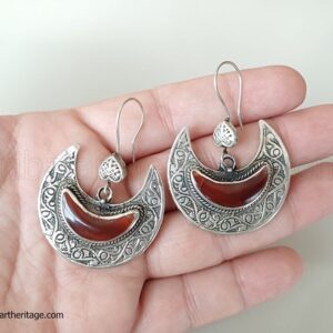 Kuchi Moon Earrings