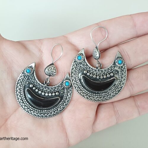 Kuchi Moon Earrings