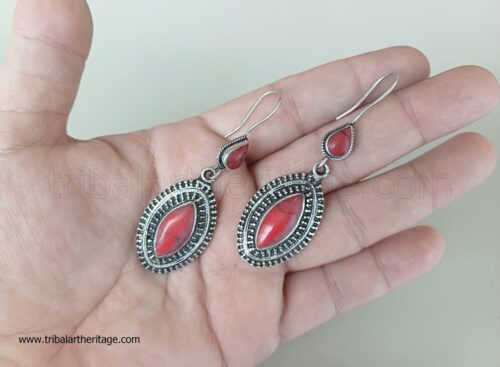 Tribal Kuchi Fashion Earrings - Image 3