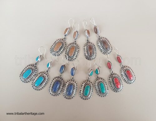 Tribal Kuchi Fashion Earrings - Image 2