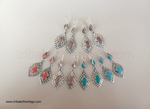 Tribal Kuchi Fashion Earrings - Image 2
