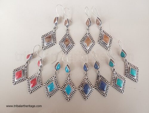 Tribal Kuchi Fashion Earrings - Image 2