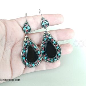 Kuchi German Silver Earrings