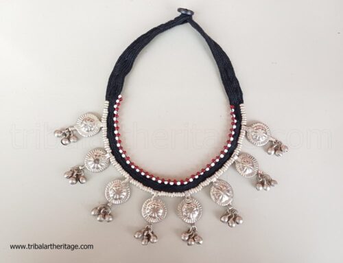 Tribal Kuchi Button Choker