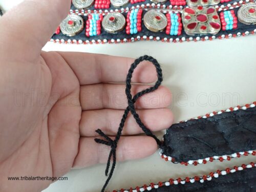Tribal Kuchi Beaded Choker - Image 2