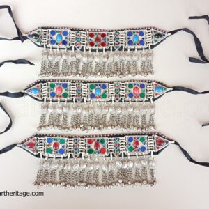 Tribal Kuchi Colorful Choker
