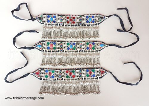 Tribal Kuchi Colorful Choker