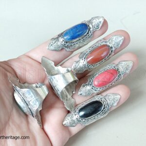 Kuchi Carved Rings