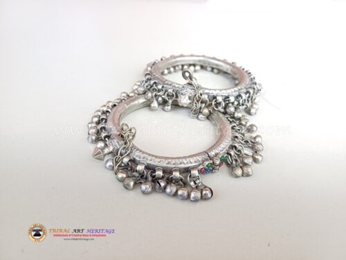 Kuchi Vintage Bells Bangles - Image 2