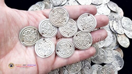 Kuchi Small Round Costume Buttons