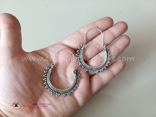 Tribal Kuchi Spikes Earrings - Image 2