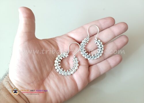 Tribal Kuchi Fashion Earrings - Image 3