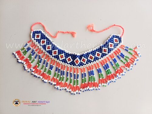 Tribal Kuchi Beaded Choker - Image 2