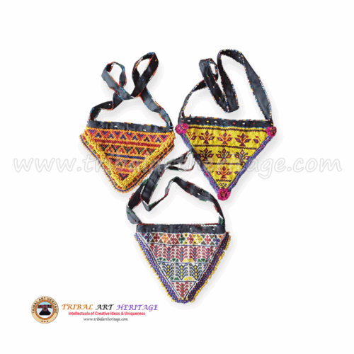 Kuchi Vintage Beaded Shoulder Bag - Image 2
