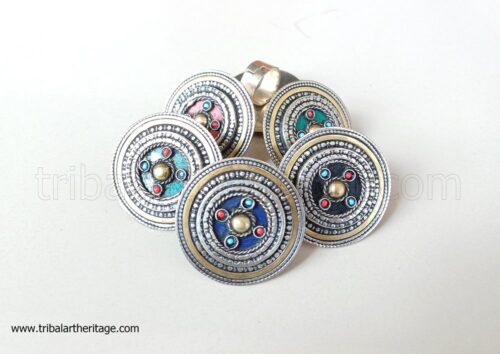Kuchi German Silver Rings