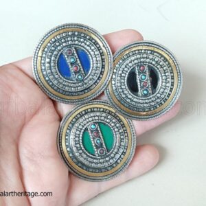 Kuchi German Silver Rings
