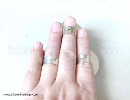 Kuchi German Silver Rings - Image 4