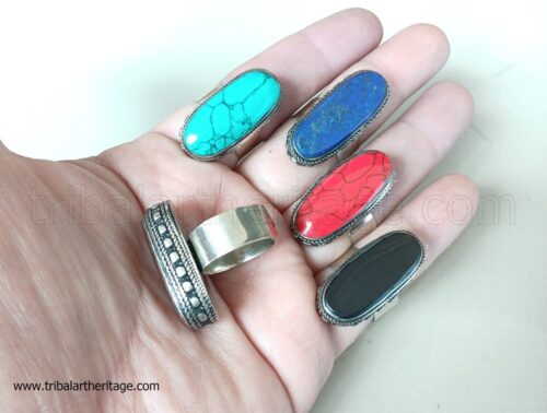 Kuchi German Silver Rings - Image 2