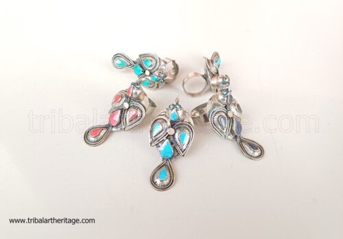 Tribal Kuchi Bird Rings - Image 2