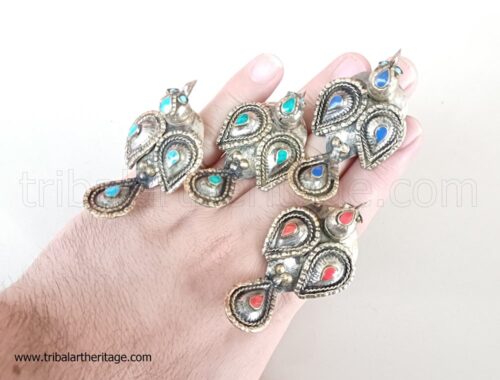 Tribal Kuchi Bird Rings - Image 2