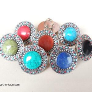 Kuchi German Silver Rings