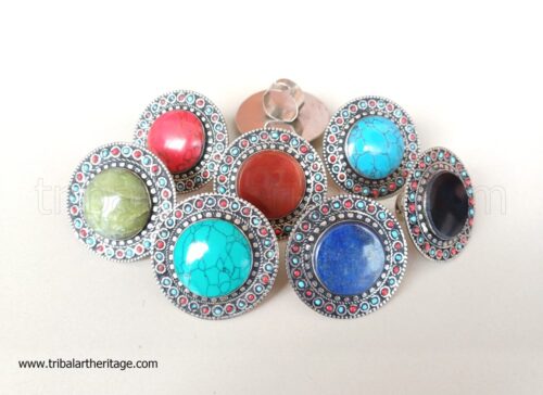 Kuchi German Silver Rings