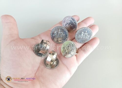 Kuchi Coins Adjustable Rings