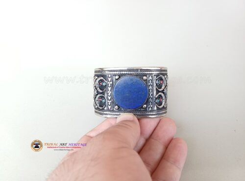 Tribal German Silver Bangles - Image 4