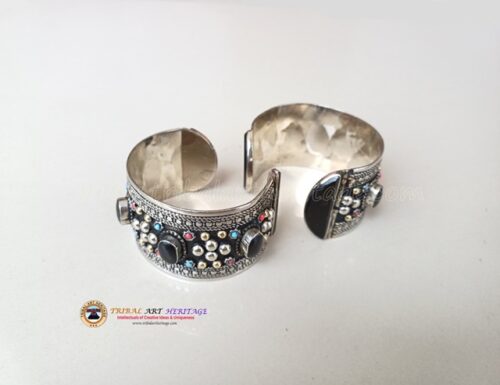 Tribal Multi Beaded Bangles - Image 4