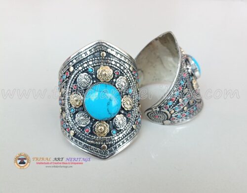 Kuchi German Silver Bangles - Image 4